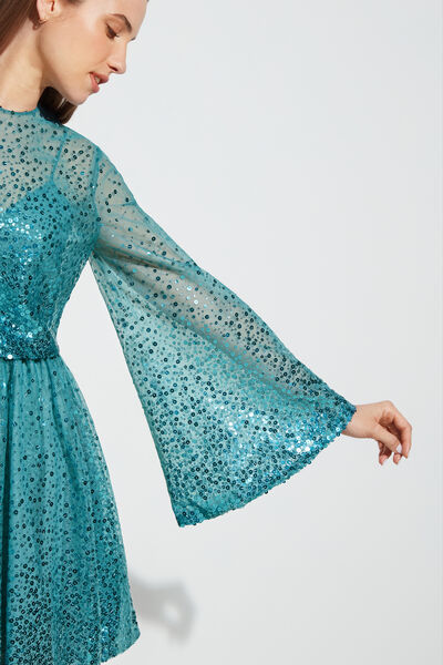Paillettes Bolero with sleeves