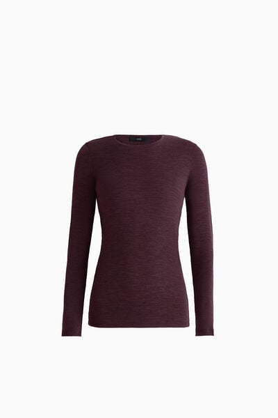 T-shirt en Laine M&eacute;rinos Col Rond