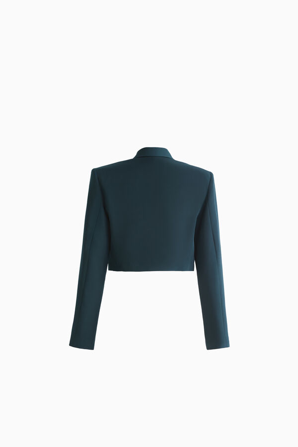Cropped blazer