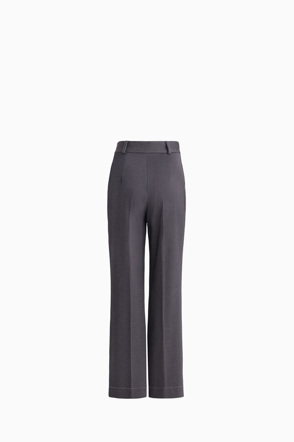 Zigarettenhose aus Stretch-Twill