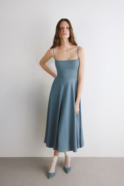 Midi-Kleid Auge