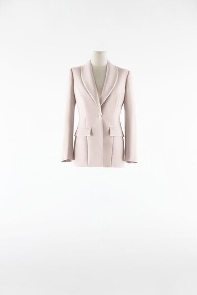 Satin Crepe Jacket