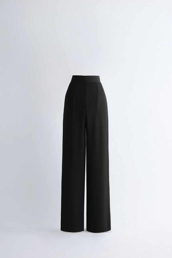 Pantalon en cr&ecirc;pe