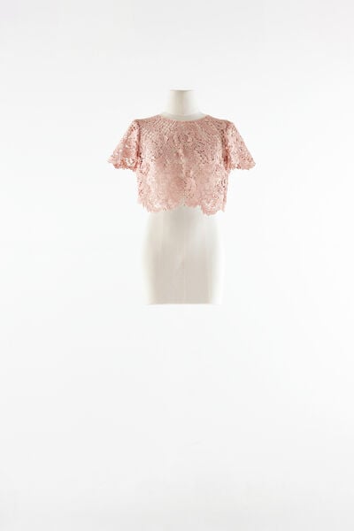 Bolero de encaje Macramé