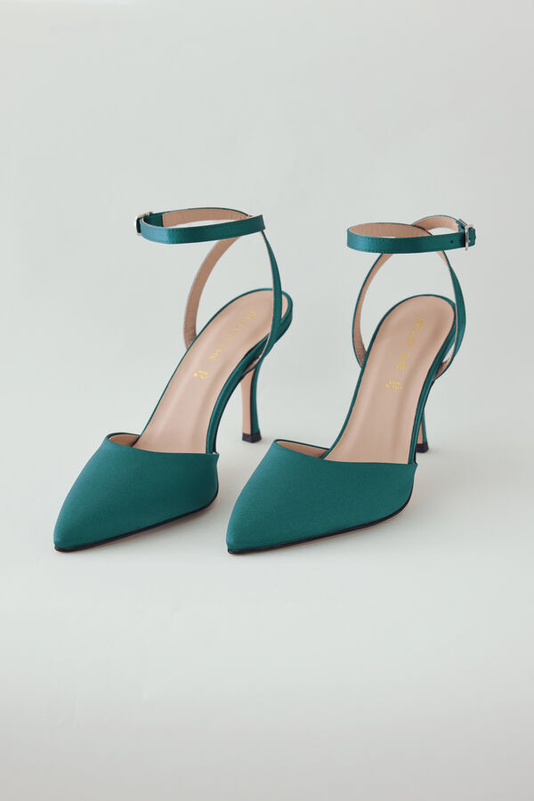 Satin-Pumps