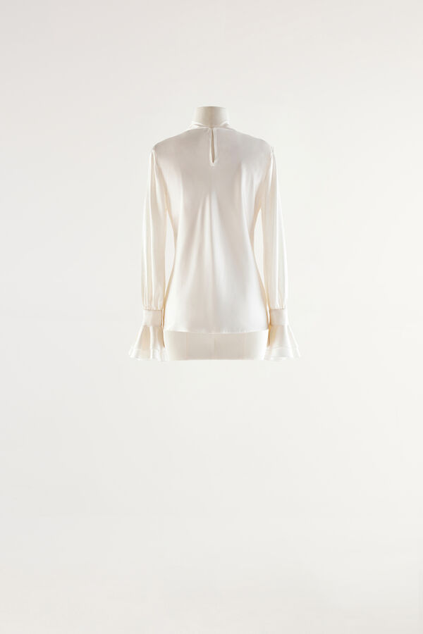 Camicia in raso