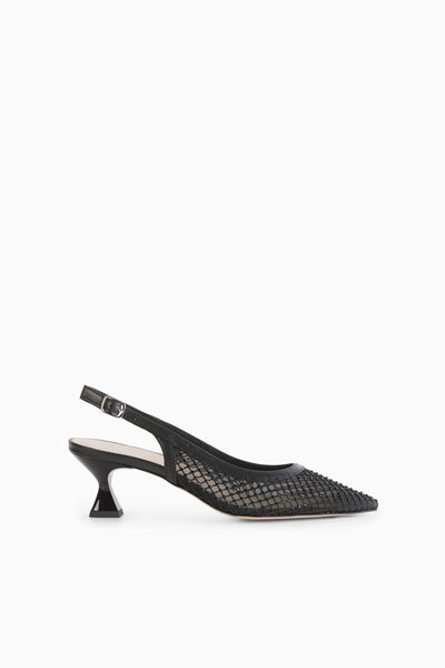 Slingback avec strass