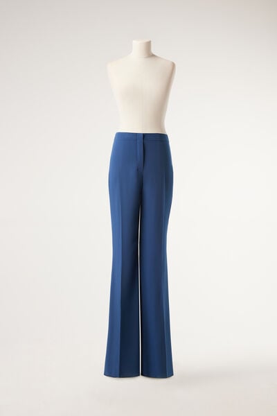 Pantalon en crêpe