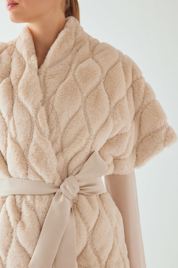 Fur kimono