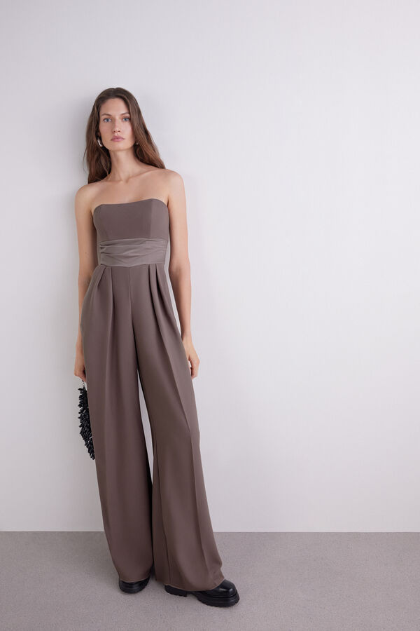 Satin jumpsuit