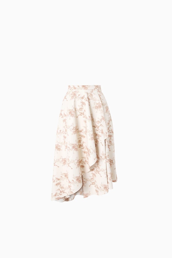 Jupe Midi brod&eacute;e