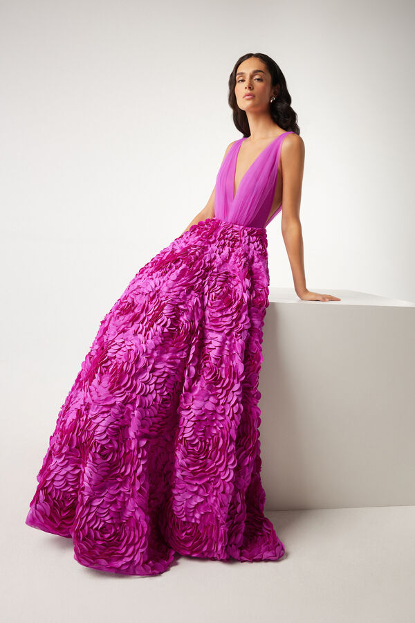 Long Dress Bouganville