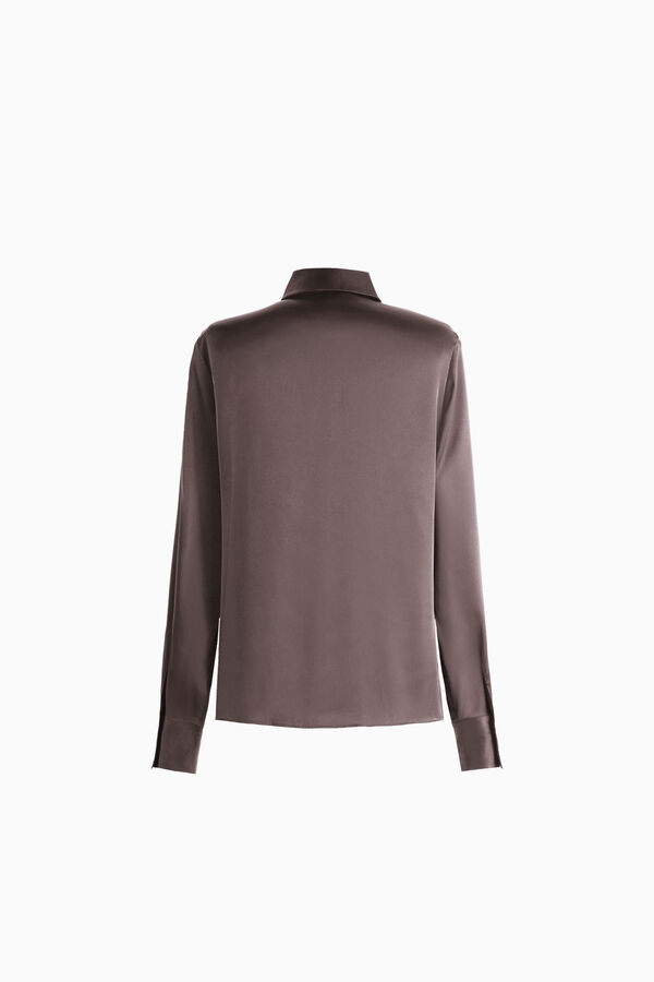 Camicia in raso