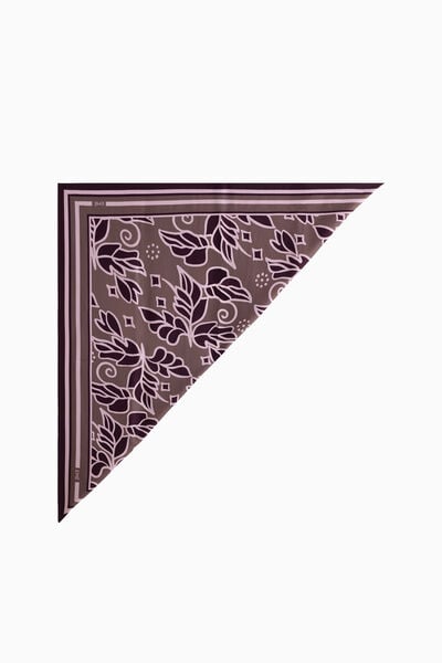 Twill scarf
