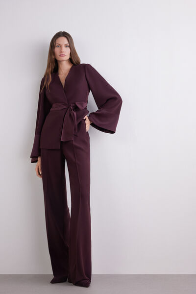 Straight-leg trousers