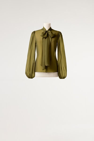 Camicia con fiocco