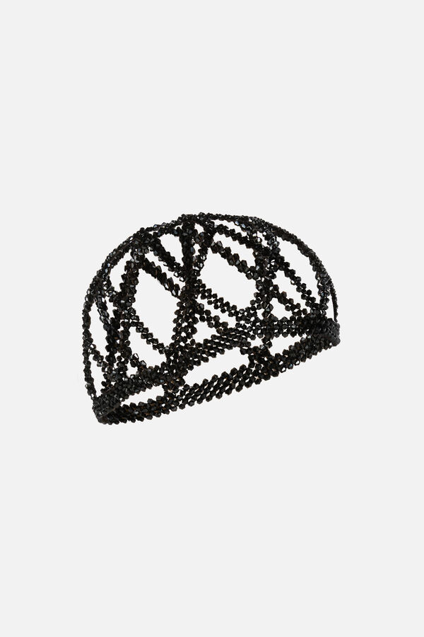 Beaded jewel headpiece