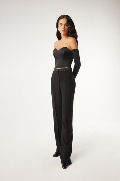 Bustier in raso