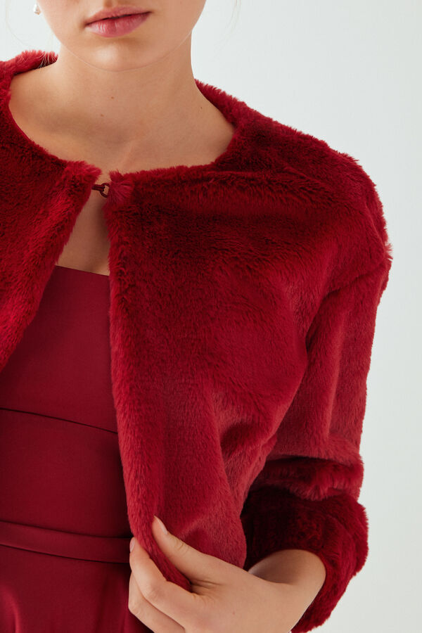 bolero in Eco Pelliccia