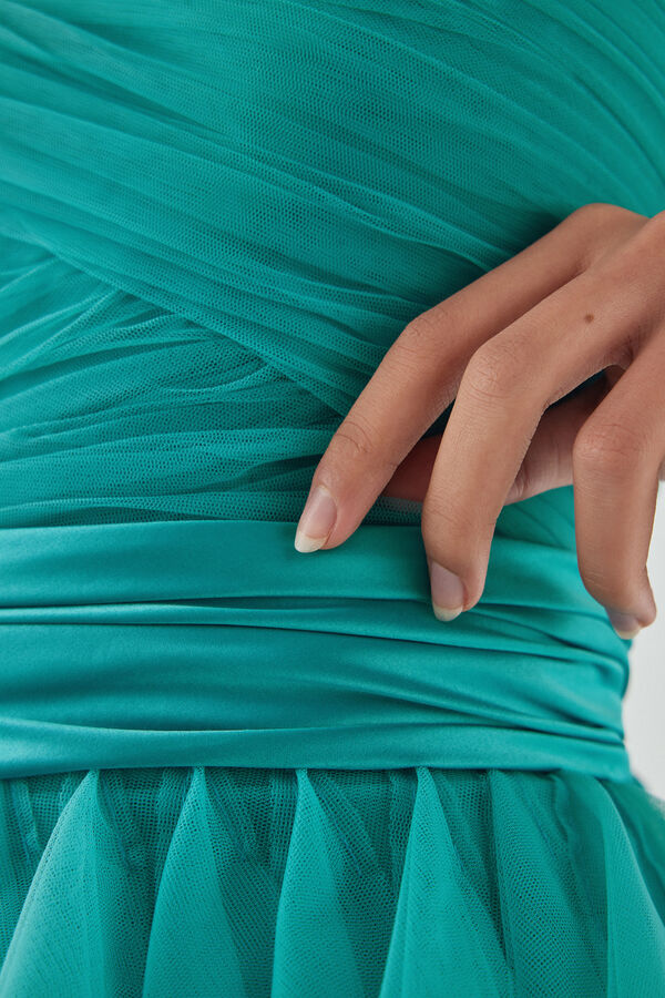 Satin belt