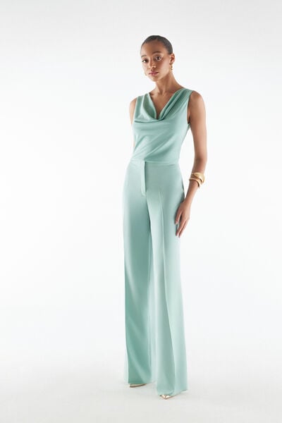 Pantalone in crepe