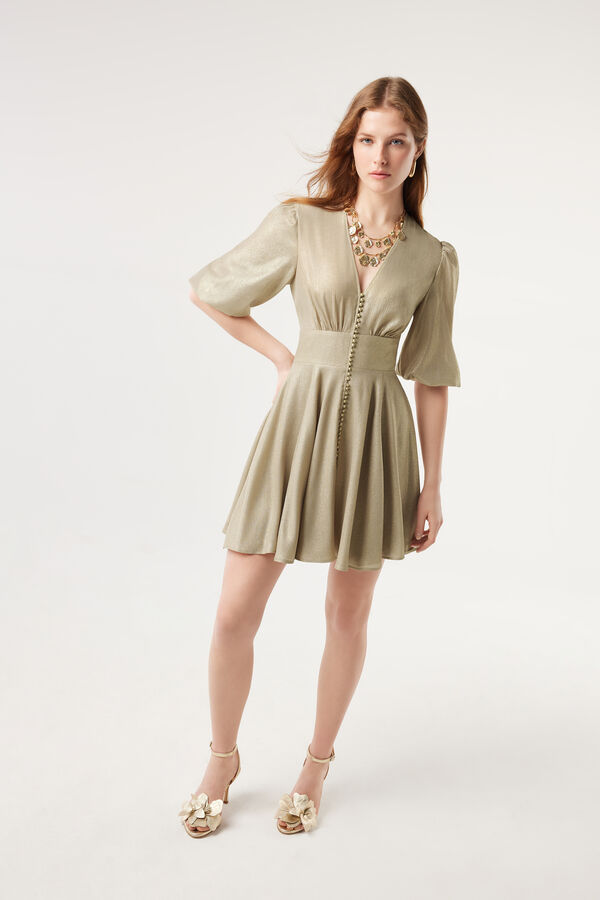 Neonkurzes Kleid