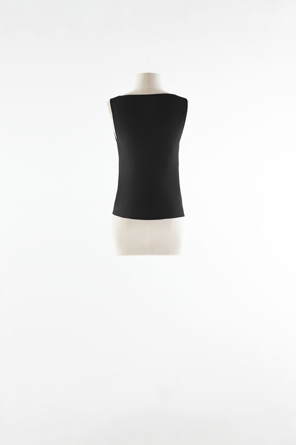 Top with Hooded Neckline
