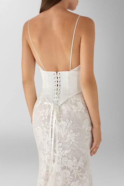 Bustier aus Satin