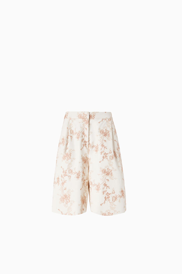 Bestickte Bermudashorts