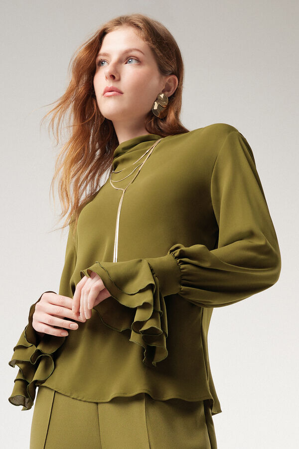 Camicia in georgette