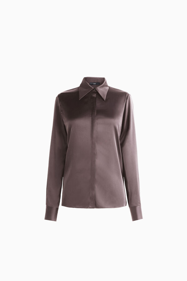 Camicia in raso