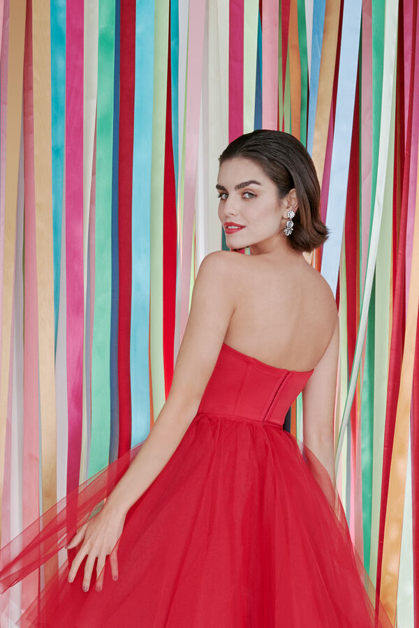 Bustier in Raso Opaco