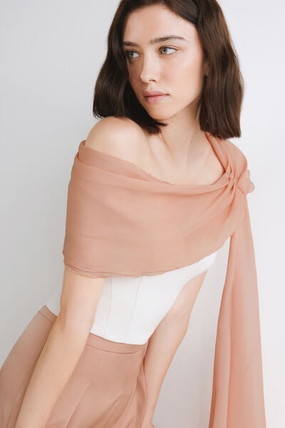Collo in chiffon