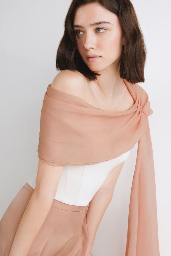 Collo in chiffon