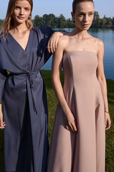 Ebonite Long Dress