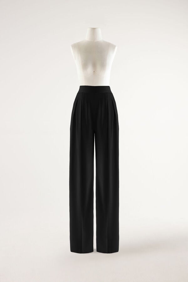 Crepe Trousers