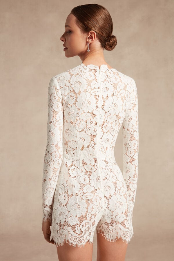 Lace jumpsuite
