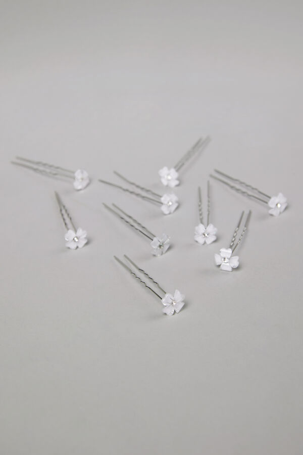 Haarnadel mit kleinen Blümchen