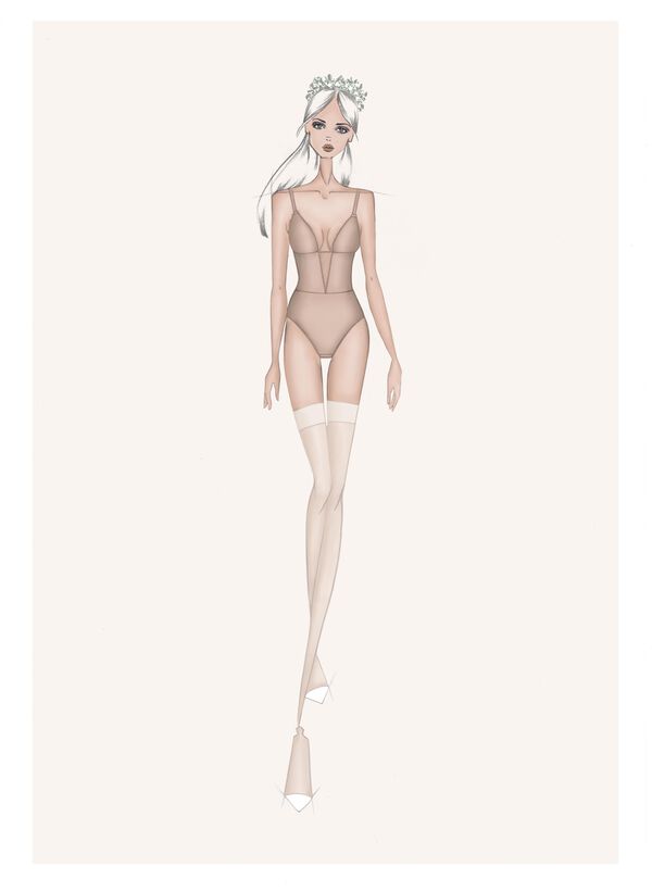 Body in microfibra