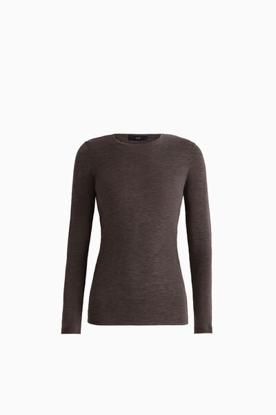 T-shirt en Laine M&eacute;rinos Col Rond