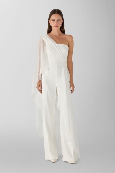 Crepe jumpsuit
