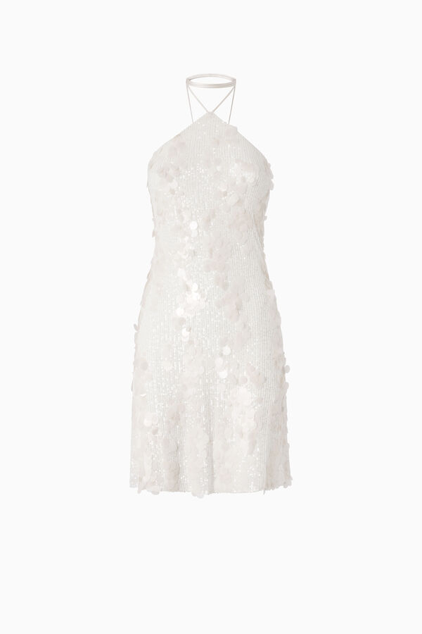 Kurzes Passionsblumen-Kleid