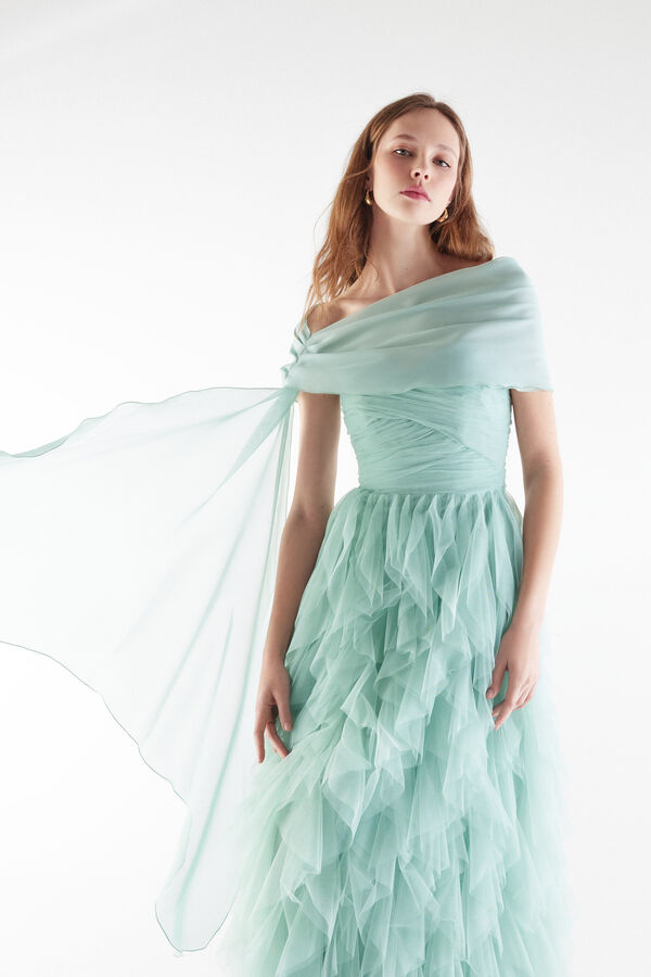 Collo in chiffon