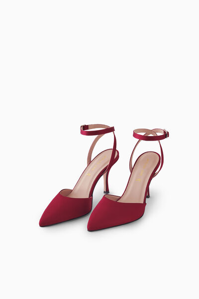 Satin-Pumps
