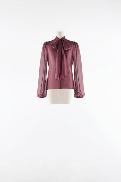 Camicia con fiocco