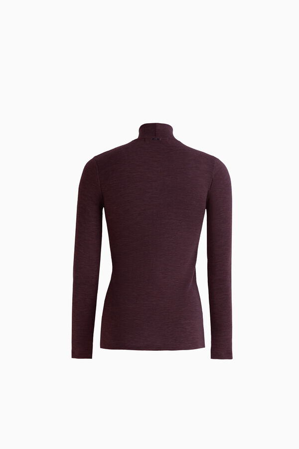 Rollkragenpullover aus Merinowolle