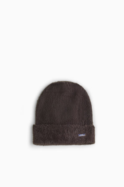 Fluffy Knit Beanie