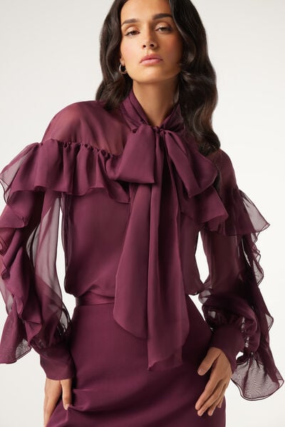 Chiffonbluse