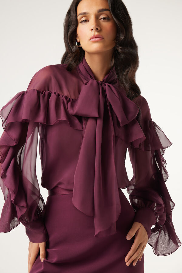 Chiffon shirt