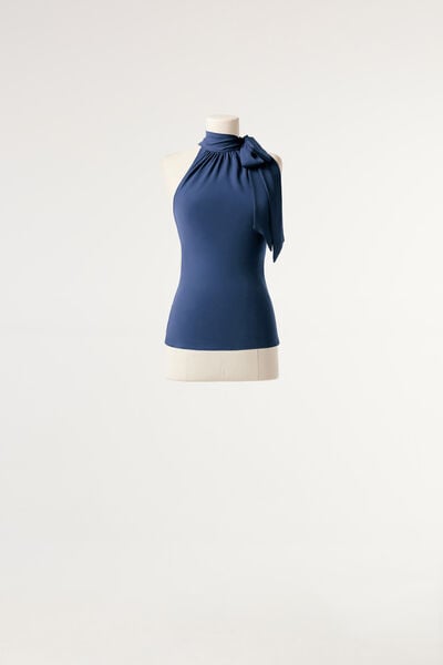 Bluse mit Schleife